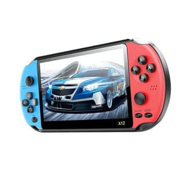 EVEON X12 prenosna igralna konzola, rdeča/modra