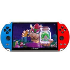 EVEON X12 prenosna igralna konzola, rdeča/modra