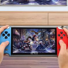 EVEON X12 prenosna igralna konzola, rdeča/modra