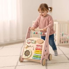 MG Walker lesena hojica z aktivnostmi, roza