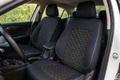 Cappa Prevleke za avtosedeže SYDNEY, univerzalne, črna/siva