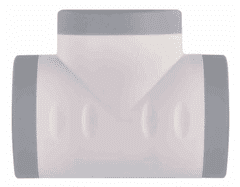 Emos P0077PD razdelilec 2×, 1×USB-A+1×USB-C, belo-sivo