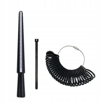 Korbi Merilna Orodja za Merjenje Prstanov Korbi set