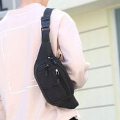 Korbi Uniseks Črna Športna Torbica za Pas Korb