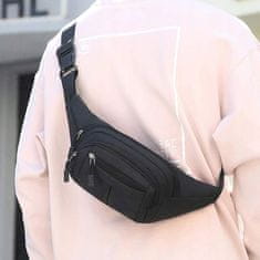 Korbi Uniseks Črna Športna Torbica za Pas Korb