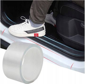 Korbi Zaščitna folija za pragove avtomobila 50mm x 5m