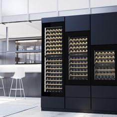 CASO WineDeluxe WD 41 črna vgradna vinska vitrina 120W