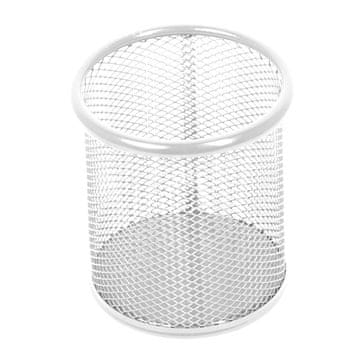 Leviatan Lonček za svinčnike levia kovinski - bel