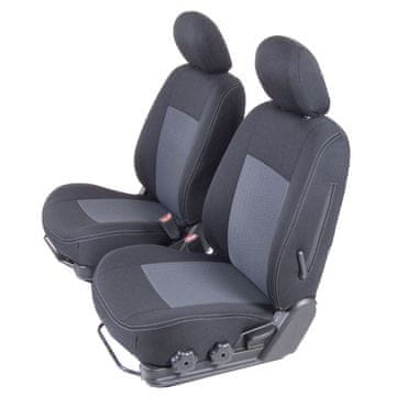 Tech+ Avto prevleka Universal - Prestige - Vzorec blaga FOXTROT (za voznika + sovoznika)