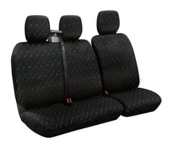 Tech+ Prevleka sedeža za kombi BOXER, JUMPER, DUCATO – 2 plus 1
