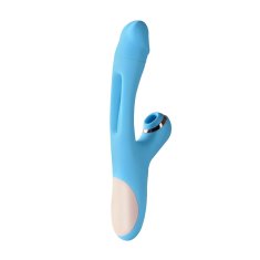 Zenn VIBRATOR RABBIT Zenn Sucking Flap Blue