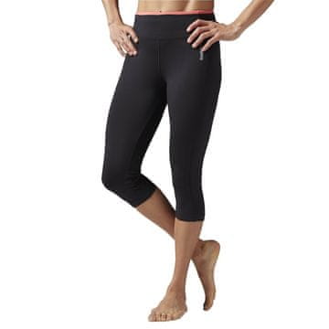 Reebok Hlače črna Wor PP Capri