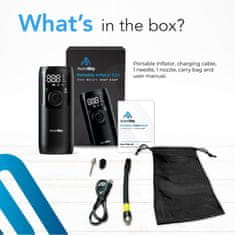 AutoSky AAC-301– digitalna auto pumpa za pnevmatike (150 PSI)