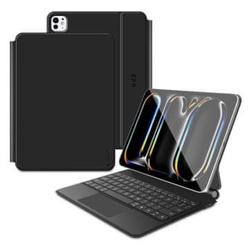 Tech-protect Smartcase Keyboard etui z tipkovnico za iPad Pro 11'' 5-6gen 2024-2025, črna
