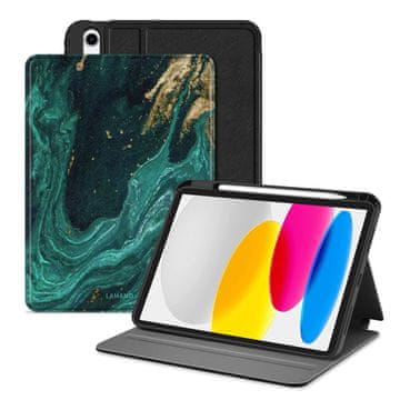 Tech-protect Lamano ovitek za iPad 10.9'' 10gen 2022 / 11'' 11gen 2025, verde aura