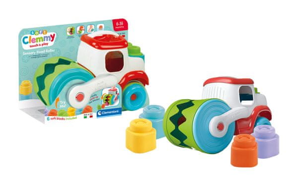 Clemmy senzorični cestni valjar z mehkimi kockami