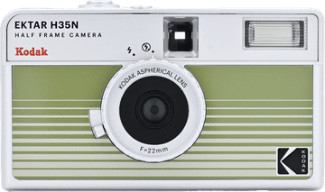 Kodak EKTAR H35N Analogni Fotoaparat na Film HALF FRAME zelen (KODAK125176)