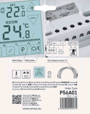 Emos P56A01 sobni žični OpenTherm termostat s programiranjem