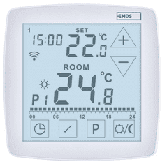 Emos P56S01F talni žični termostat WiFi GoSmart s programiranjem