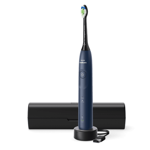 Philips Sonicare Series 5500 HX7113/01 akumulatorska zobna ščetka, mornarsko modra