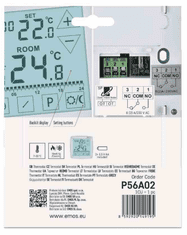 Emos P56A02 sobni žični OpenTherm termostat s programiranjem