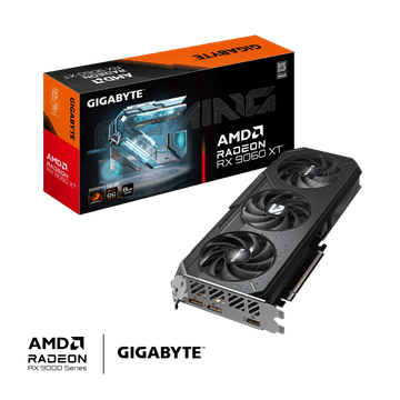 Gigabyte Grafična kartica Radeon RX 9060 XT GAMING OC 8G, 8GB GDDR6, PCI-E 5.0