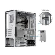Chieftec UNI USB3.2 Gen1 mATX ohišje, črno