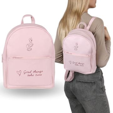 Disney DISNEY Daisy Prostoren usnjen ženski nahrbtnik, mestni nahrbtnik, mladinski 22x10x27,5 cm Univerzalni