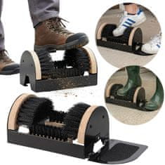 GARDEN LINE Čistilo za čevlje, ŠČETKA ZA ČIŠČENJE ČEVLJEV, PREPROGA 23x15x11,5 cm