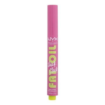 NYX Fat Oil Slick Click vlažilen in pigmentirani balzam za ustnice 2 g Odtenek 07 dm me