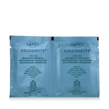 4711 Colognette Refreshing Lemon Tissues čistilni robčki 20 kos