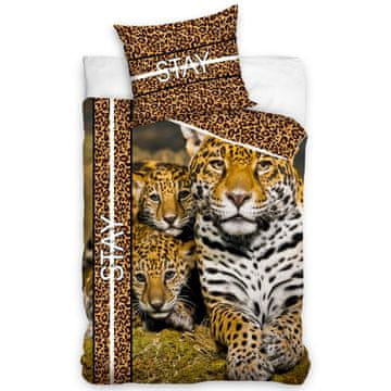 Carbotex Posteljnina Leopard