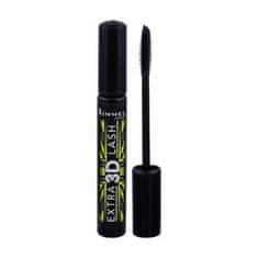 Rimmel Extra 3D Lash maskara za daljše in goste trepalnice 8 ml Odtenek 003 extreme black