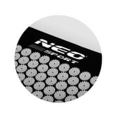 Neo-Sport Neo-Sport NS-901 akupresurna podloga s konicami, črna in siva