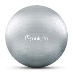 Nukido Aerobna žoga za nosečnice 65 cm NS-951 siva