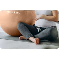 Nukido Aerobna žoga za nosečnice 65 cm NS-951 bež
