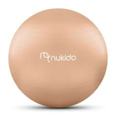 Nukido Aerobna žoga za nosečnice 65 cm NS-951 bež