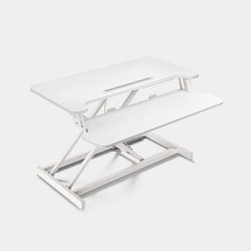 VonHaus Nastavek za stoječo pisalno mizo – bel