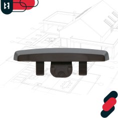 shumee Drenažni pokrovček za PVC okna, pokrov, rjav, 45 mm, komplet 20 kosov