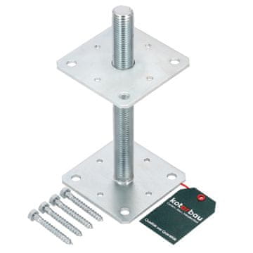 shumee nastavljiv steber, navojna palica 110x110x250