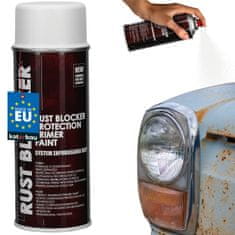 shumee Barva v spreju proti rji za kovinske ograje in vrata, zaščitna bela RAL 9010 400 ml