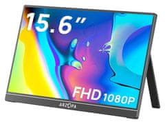 Arzopa A1 Prenosni monitor 15.6'' (40 cm) FullHD IPS 60Hz, mHDMI, USB-C, zvočniki