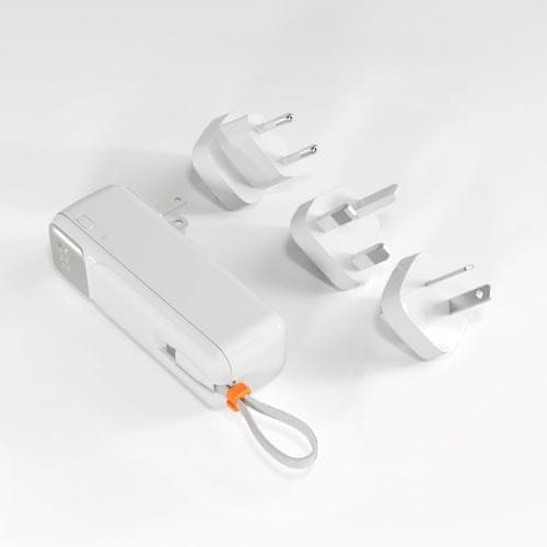 Potovalna baterija in polnilec 2v1