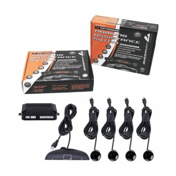 Tech+ Senzor parkirni 12V 4 kos črni