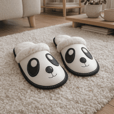 Copa cop Krzneni hišni copati Panda, 37.5