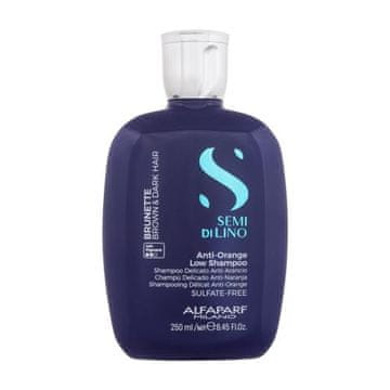 Alfaparf Milano Semi Di Lino Anti-Orange Low Shampoo nevtralizacijski šampon za rjave lase za ženske