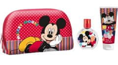 EP LINE Mickey Mouse - toaletna voda 50 ml + gel za prhanje 100 ml + kozmetična torbica