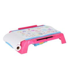 Luniks Otroški projektor za risanje z risalno mizico – roza
