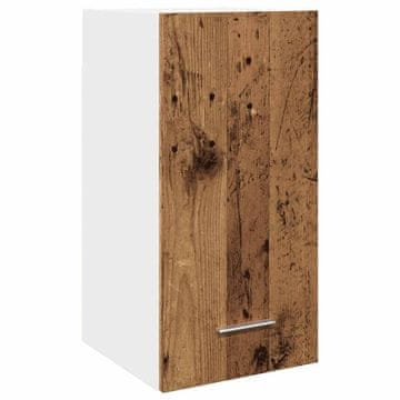 Vidaxl Viseča omara “Lyon” Old Wood 30x31x60 cm Inženirski les