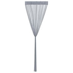 Vidaxl Zavese iz nitk 2 kosa 140x250 cm svetlo sive barve